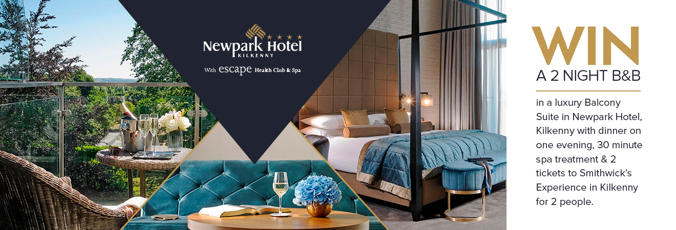 Win a 2 night hotel break in Kilkenny