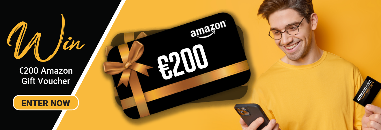 Win a €200 Amazon Gift CArd