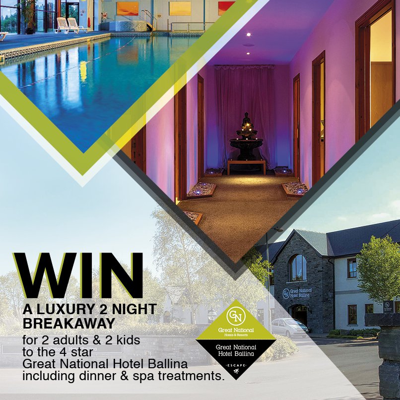 Budget Car Rental Ireland Win a Luxury 2 Night Breakaway in Mayo